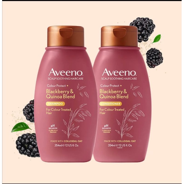 Aveeno Blackberry Quinoa Protein Blend Shampoo for color protection