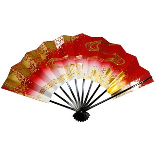 [Pre-Order /สินค้า​นำเข้า] Japanese Folding Fan พัดญี่ปุ่น​ (สีแดง)