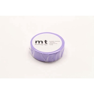 mt masking tape lavender (MT01P186) / เทปตกแต่งวาชิ สี lavender แบรนด์ mt masking tape ประเทศญี่ปุ่น