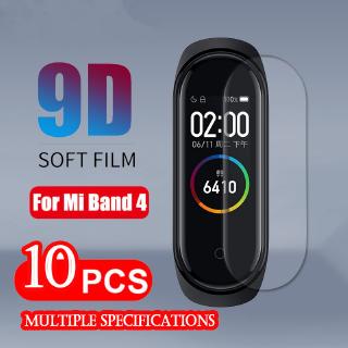 ฟิล์มกันรอยหน้าจอสำหรับ Xiaomi Mi Band 4 3 2 Smart Wristband