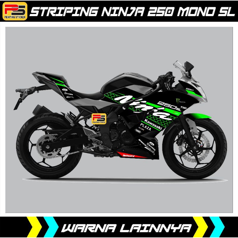 Striping NINJA 250 MONO SL/DECAL STRIPING NINJA MONO 250 SL