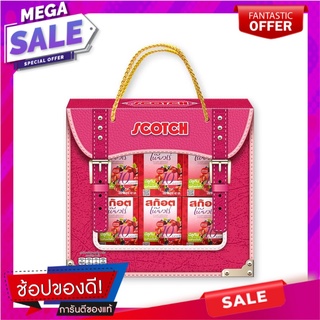 สก๊อต กิ๊ฟบ็อกซ์ เพียวเร่เบอร์รี่สกัดเข้มข้นผสมวิตามิน 42 มล. x 6 ขวด Scotch Gift Boxes Puree Berry 42 ml x 6 pcs