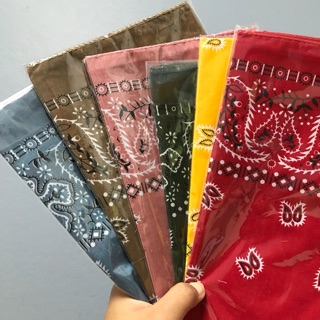 ผ้าโพกหัว ผ้าโพกผม ผ้าเช็ดหน้า