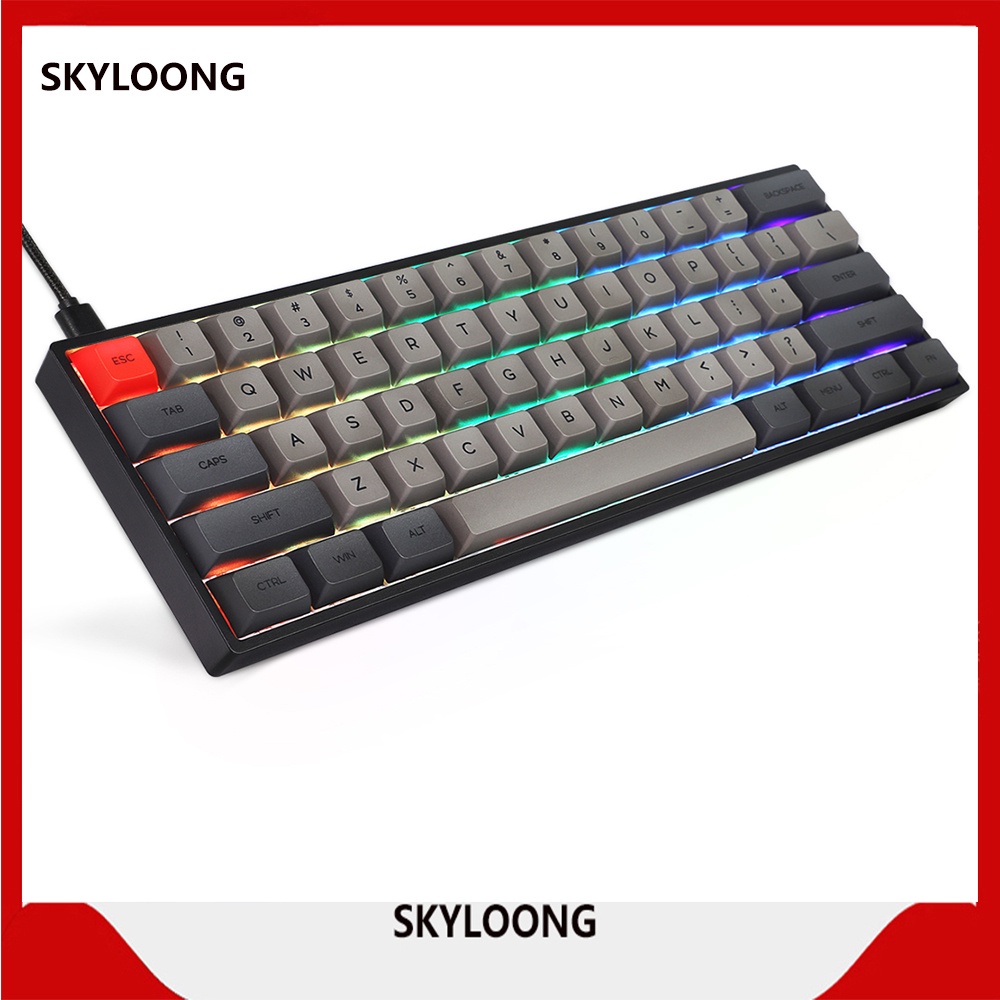 ⊙[SKYLOONG] Original Authentic Mechanical Keyboard Sk61Gateron ...