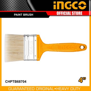 INGCO แปรงทาสี 4 นิ้วด้ามพลาสติก รุ่น CHPTB68704