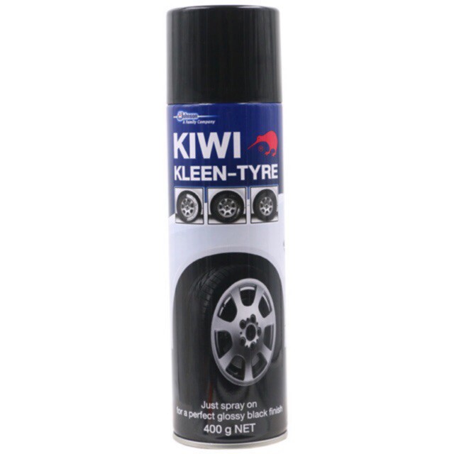 กีวี่ KIWI KLEEN-TYRE สเปรย์ทำความสะอาดยางรถพร้อมเคลือบให้ยางดำเงางาม🔥มีสินค้าพร้อมส่ง🔥