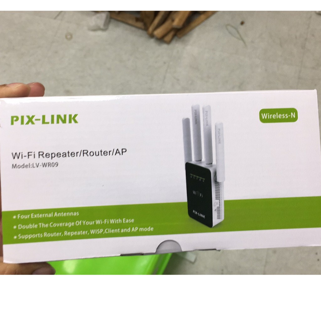 Wifi repeater PIXLINK PIXLINK LV-WR09 300M bps Wireless WiFi Router ...