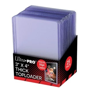 【FINNCARD】Ultra Pro Card TopLoad 35pt 55pt 75pt 100pt 130pt 180และ260pt ยี่ห้อ Ultra Pro ท็อปโหลด TL