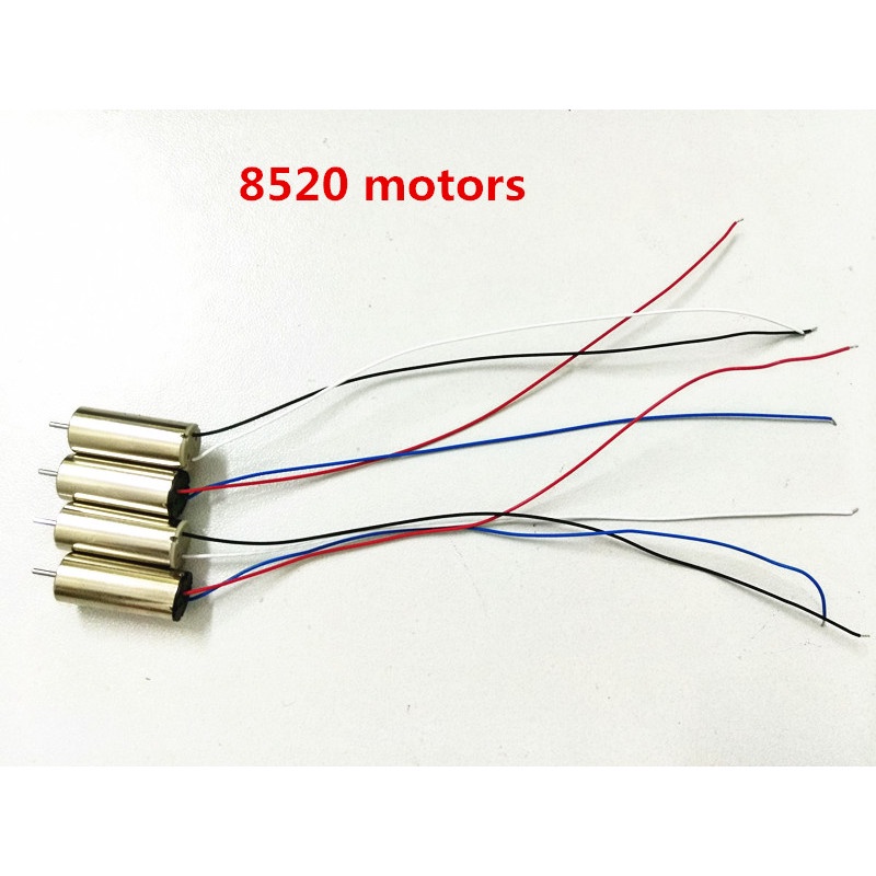 มอเตอร์โดรน FPV 7.4V 8520 2S CW CCW สำหรับ QX100 QX80 QX95 QX110 F182 F183 JJRC H8C กรอบ 100-120mm