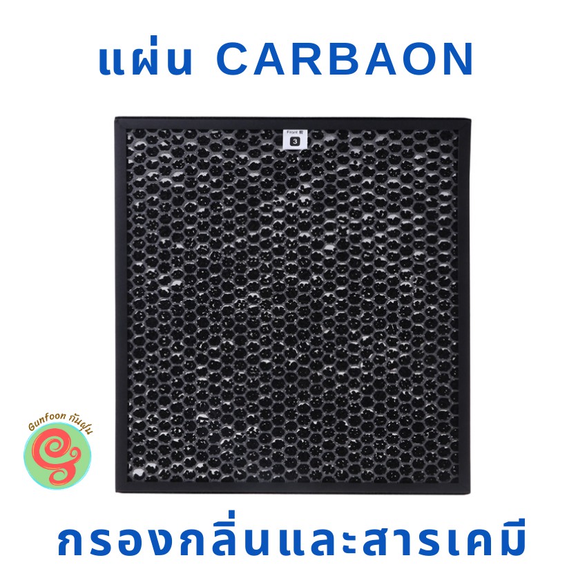 ไส้กรองเครื่องฟอกอากาศ Thomson รุ่น AIRPUR SERIES 2 แผ่นกรอง HEPA filter และ carbon filter เครื่องฟอกทอมสัน โดย กันฝุ่น - รูปที่ 2