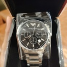 reviewEMPORIO ARMANI นาฬิกาข้อมือผู้ชาย รุ่น AR2434 Classic Chronograph Black Dial SteelSilver comment 2