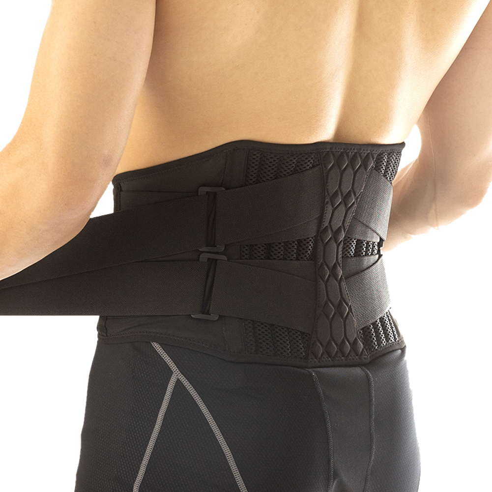 Waist Support Belt Strong Lower Back Brace Support Corset Belt Waist  Trainer Sweat Slim Belt for Sports Pain Relief - youkuntwo.th - ThaiPick