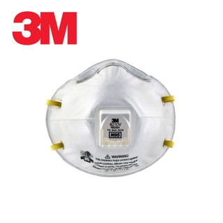 3M หน้ากากป้องกันฝุ่นชนิดมีวาล์ว รุ่น 8210V N95