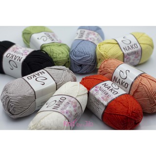 ไหมพรมยี่ห้อ Nako รุ่น Nature/ Yarn for knitting and crochet