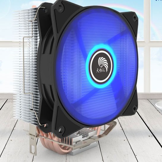 AMD Am4 am3 am3+ CPU คูลเลอร์ฐานทองแดง 4ท่อความร้อน 140watt.(มือสอง)