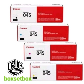 CANON 045 BK,C,M,Y  TONER CARTRIDGE ของแท้ออกใบกำกับภาษีได้