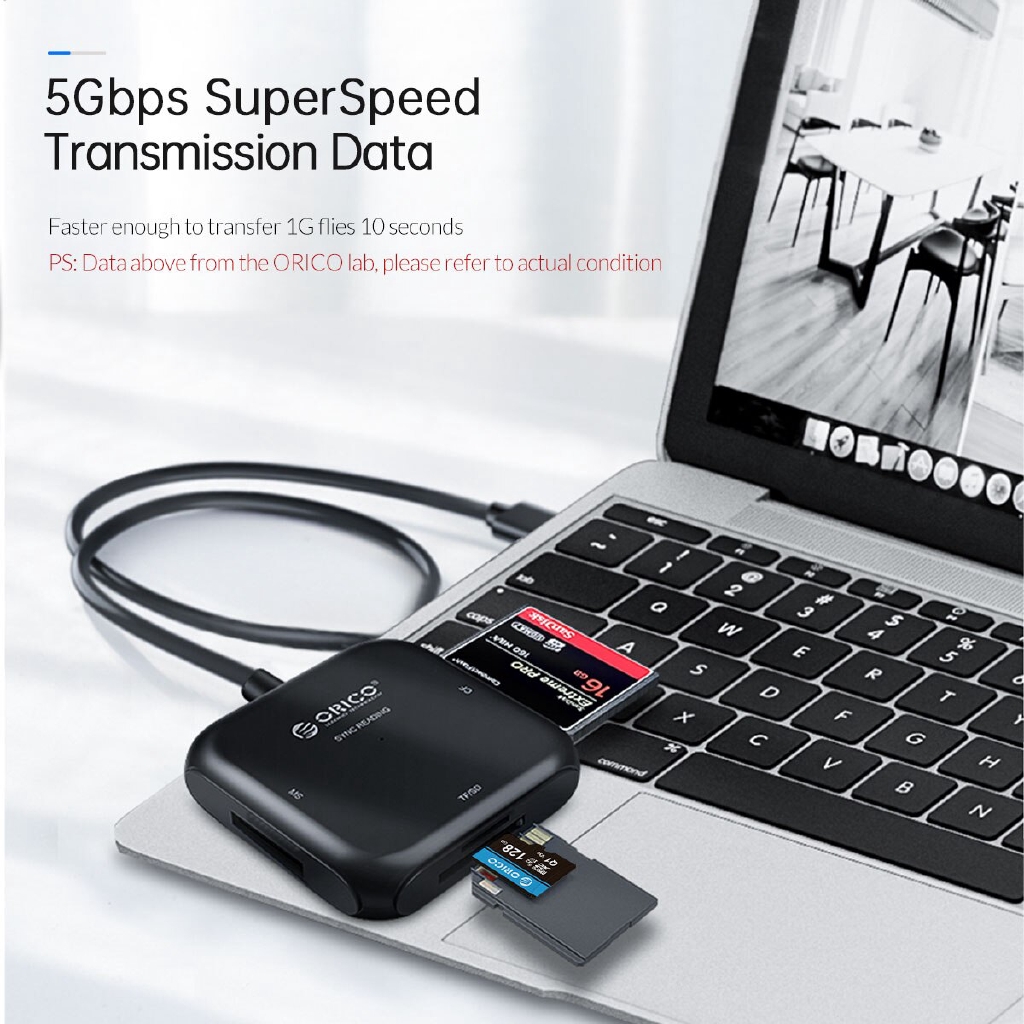 Orico USB Card Reader SDTFCFMS Card Reader การ์ดรีดเดอร์ความเร็วสูง Usb ...