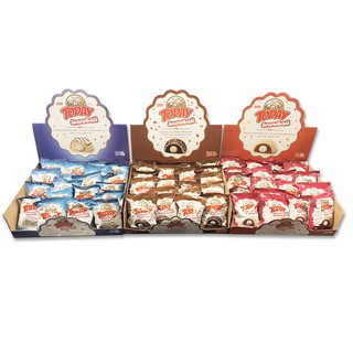 เค้กสโนว์บอล ยี่ห้อทูเดย์  50ก. แพ็ค 24 ชิ้น TODAY CAKE SNOWBALL 50g PACK 24PCS