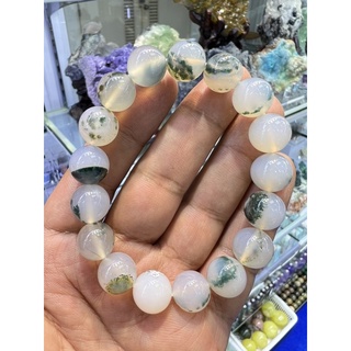 Moss Agate ขนาด 12 มิล