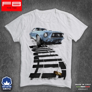 เสื้อยืดวินเทจเสื้อยืดคอกลม พิมพ์ลาย Ford gt40 mustang bullit Steve McQ Guns Racing is xs-3xl สําหรับผู้ชาย ของขวัญวันเก