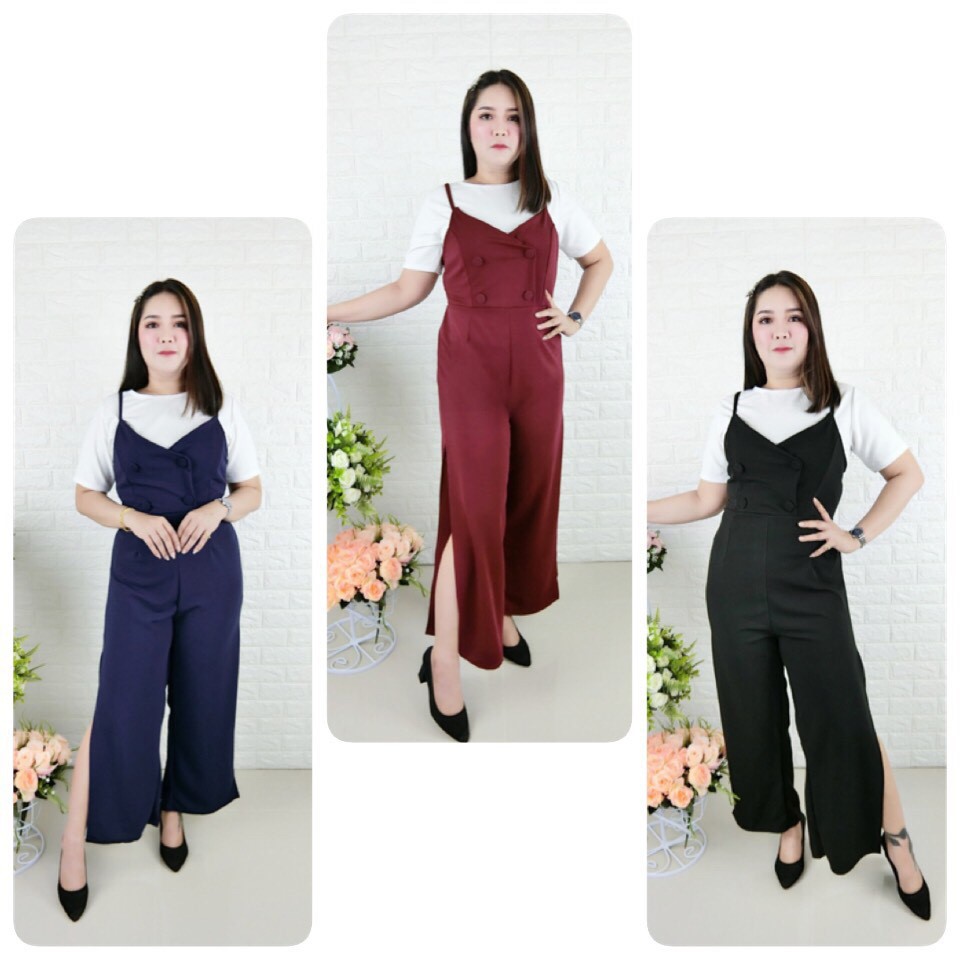 JJ shop จั๊มสูทสาวอวบ