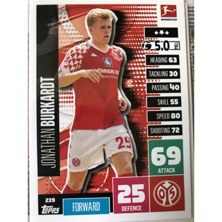 Match Attax Bundesliga 2020/21 Mainz 05