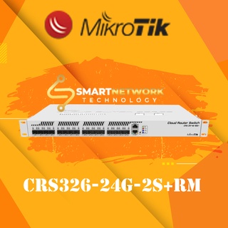 Mikrotik CRS326-24G-2S+RM  🔸 สินค้ารับประกัน   🔸 ออกใบกำกับภาษีได้