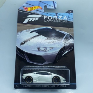 รถเหล็ก Hotwheels LABORGHINI HURACAN LP 610-4 FORZA MOTORSPORT (ib21)