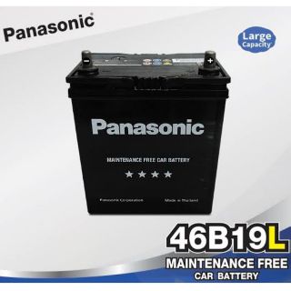 แบตเตอรี่รถยนต์ Panasonic 40AH. รุ่น 46B19L