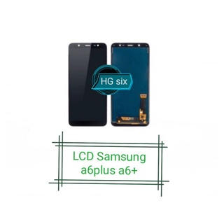 LCD Display​ หน้าจอ​ จอ+ทัช Samsung a6plus a6+  งานoled แถมกาวไขควง