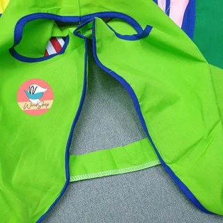 เสื้อกันเปื้อนเด็กอนุบาล เอี้ยมเด็กอนุบาล กว่า 20 สี พร้อมส่ง เสื้อกันเปื้อนเด็ก (KD170)