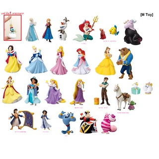 ฟิกเกอร์แท้ JP มือ1 Sunnyside - Christmas Ornament Disney Princess Snow White,Belle , Anna  elsa frozen , Aurora ,scrump