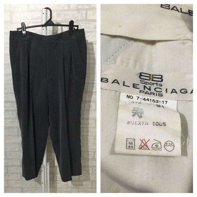 กางเกงสแล็ค ผู้ชาย มือสอง Brand : BALENCIAGA Sports