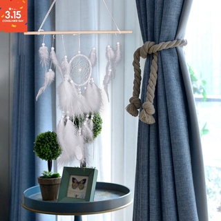 จี้แฮนด์เมดสีขาวสำหรับแขวนตกแต่งผนังห้องนั่งเล่น th061#