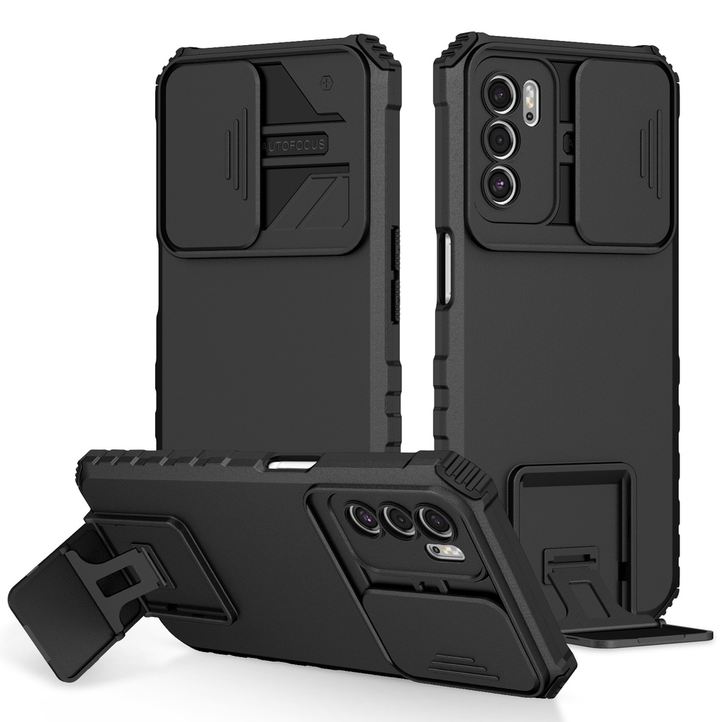 Case OPPO A15 A15s A16 A16K A53 A54 A74 A95 A5S A5 2020 A9 2020 F9 A76 A36 A1K เคสโทรศัพท์ ออปโป้ สไลด์กันกล้อง