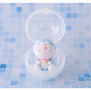 🎐พร้อมส่ง🎐กาชาปองโดราเอม่อนสีพาสเทลยิ้มหลับตา