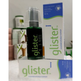 📌น้ำยาบ้วนปาก glister 50ml.รสมิ้นท์