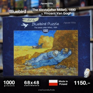 Bluebird Puzzle - The Siesta (After Millet) / Vincent Van Gogh , 1890 ขนาด 1000 ชิ้น Made in Poland มีสินค้าพร้อมส่ง