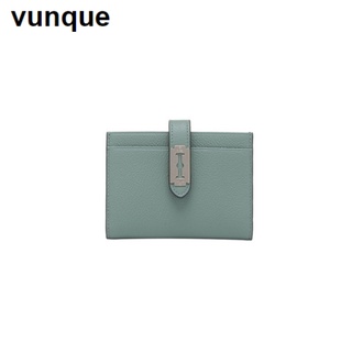 [vunque] Magpie กระเป๋าสตางค์ สีเขียวมอส