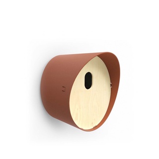 ANBB002 Bird house oval brown (Size D 24 x H 23 cm) - บ้านนก Modern แบรนด์ Capi Europe