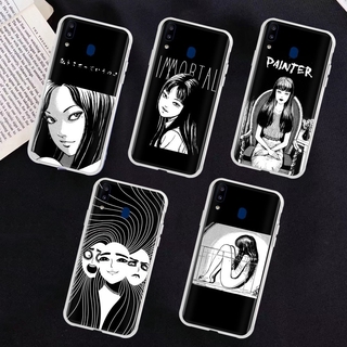 เคสโทรศัพท์มือถือแบบใส ลาย Junji Ito Tomie สําหรับ Samsung Galaxy A32 M30S M31 M30 A51 M51 F02S A72 M21 A42 A52