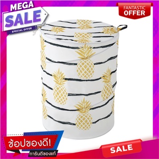 ตะกร้าผ้า MOYA HA10148A PINEAPPLE ตะกร้าผ้า LAUNDRY BAG MOYA HA10148A PINEAPPLE อุปกรณ์จัดเก็บเสื้อผ้า