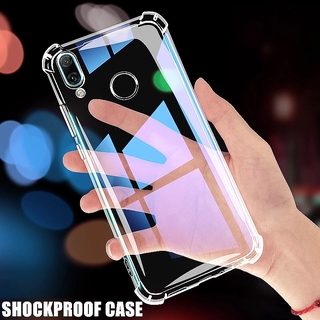 Shockproof Case Vivo Y20i  Y20 Y20s Y11 Y12 Y17 Y15 Y19 Silicone TPU Transparent Anti-fall Transparent Case