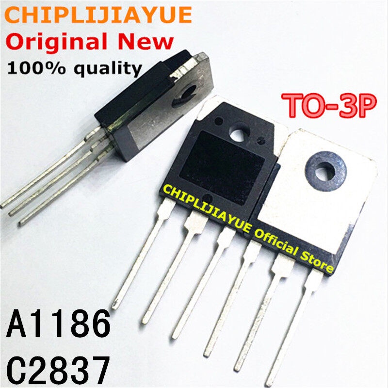 5 คู่ 10PCS 2SA1186 2SC2837 TO3P A1186 C2837 TO-3P ใหม่และชิป IC