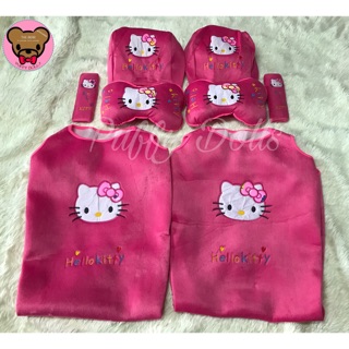 🌟ประดับยนต์ Jambo Set Hello Kitty หน้าสีบานเย็น🌟