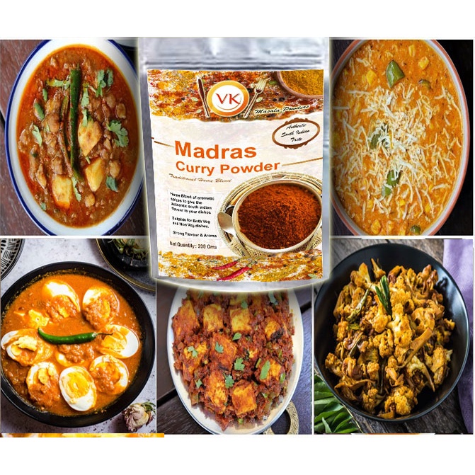 Traditional Curry Powder...pure indian spices...natural south indian home blend powder...masala spic