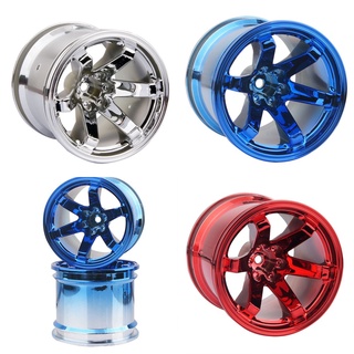 4XRC HSI 0601 Plating Silver Wheel Sets For 1:10 Monster  Truck