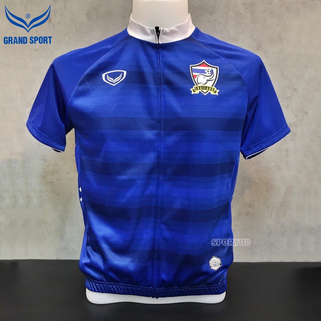เสื้อแกรนด์สปอร์ต เสื้อจักรยานGrand Sport ลายฟุตบอลทีมชาติไทย 027-006 พร้อมส่ง