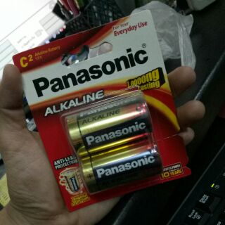 ถ่าน Panasonic ALKALINE รุ่น LR14T/2B-C