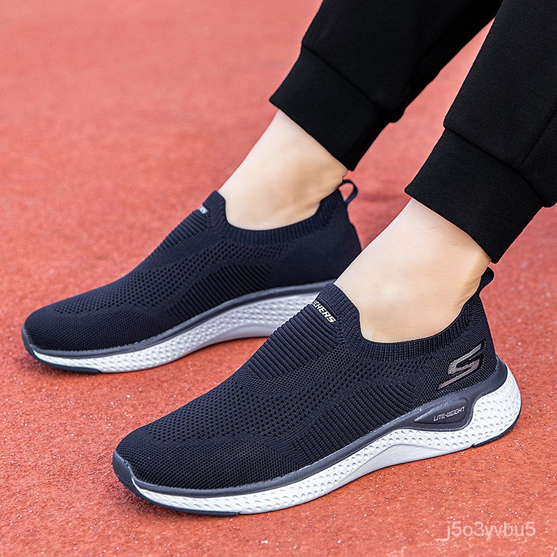 【Ready Stock】SKECHERS Sneaker Sport Shoe Kasut Guys Walking Running